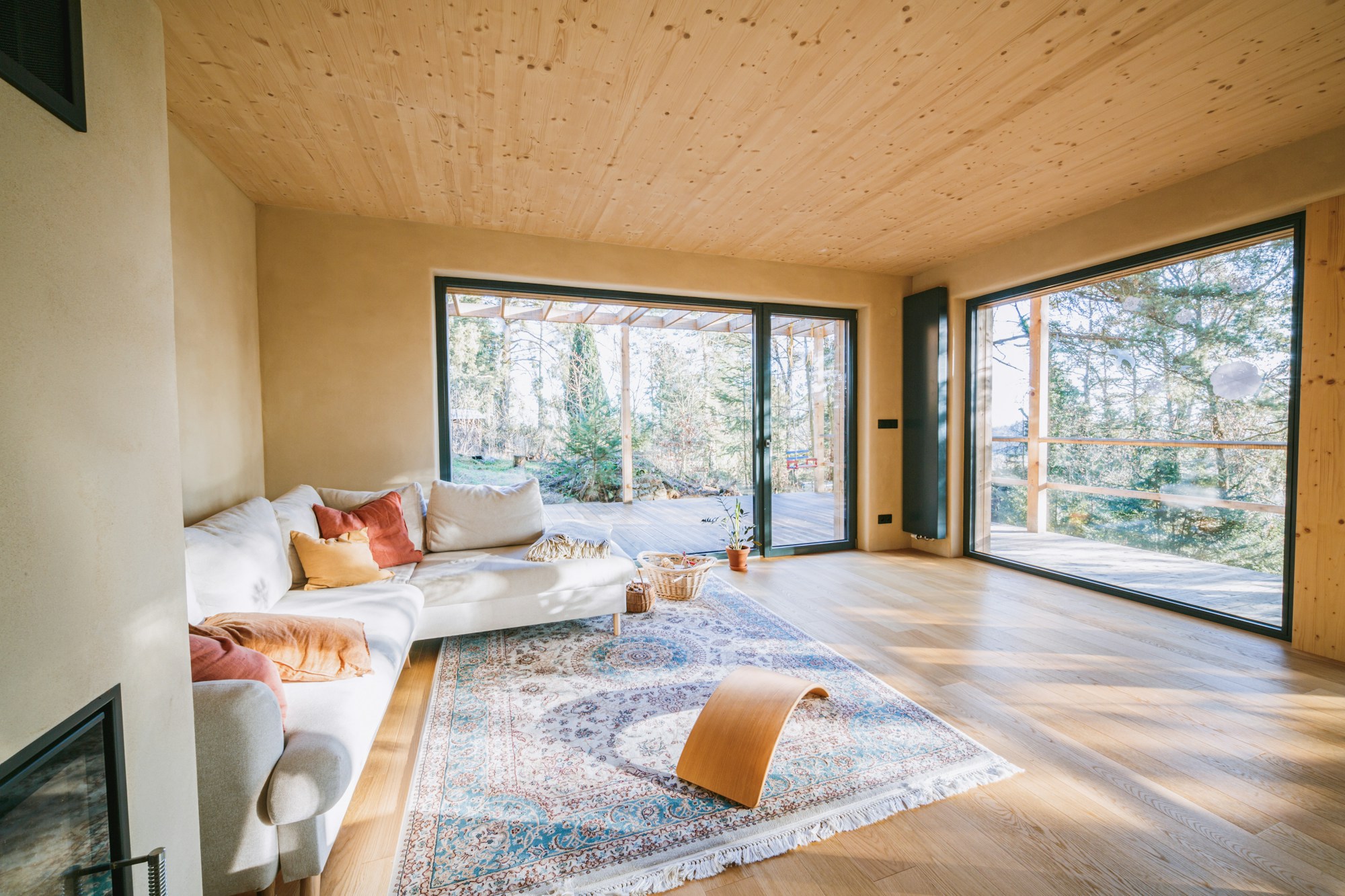 A bright, welcoming living room
